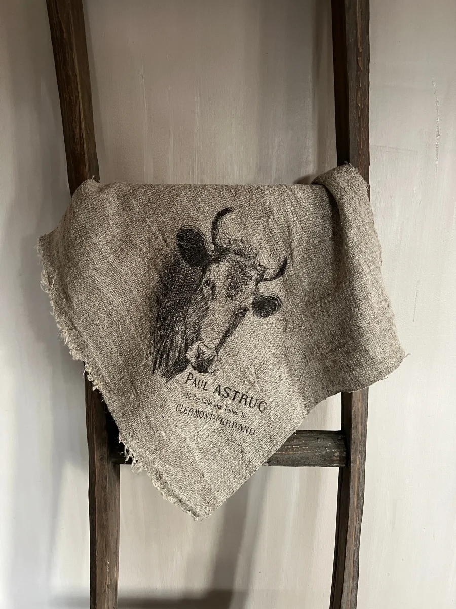 Shabby Doek "Koe" – Stoere Landelijke Decoratie 🐄✨ – Bild 4
